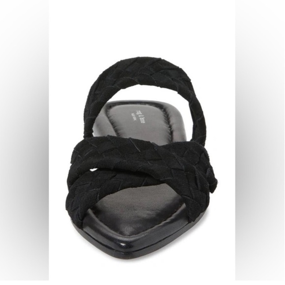 Rag & Bone Lewis Pointed Toe Slide Sandal Black sz6  $350 - Picture 5 of 5